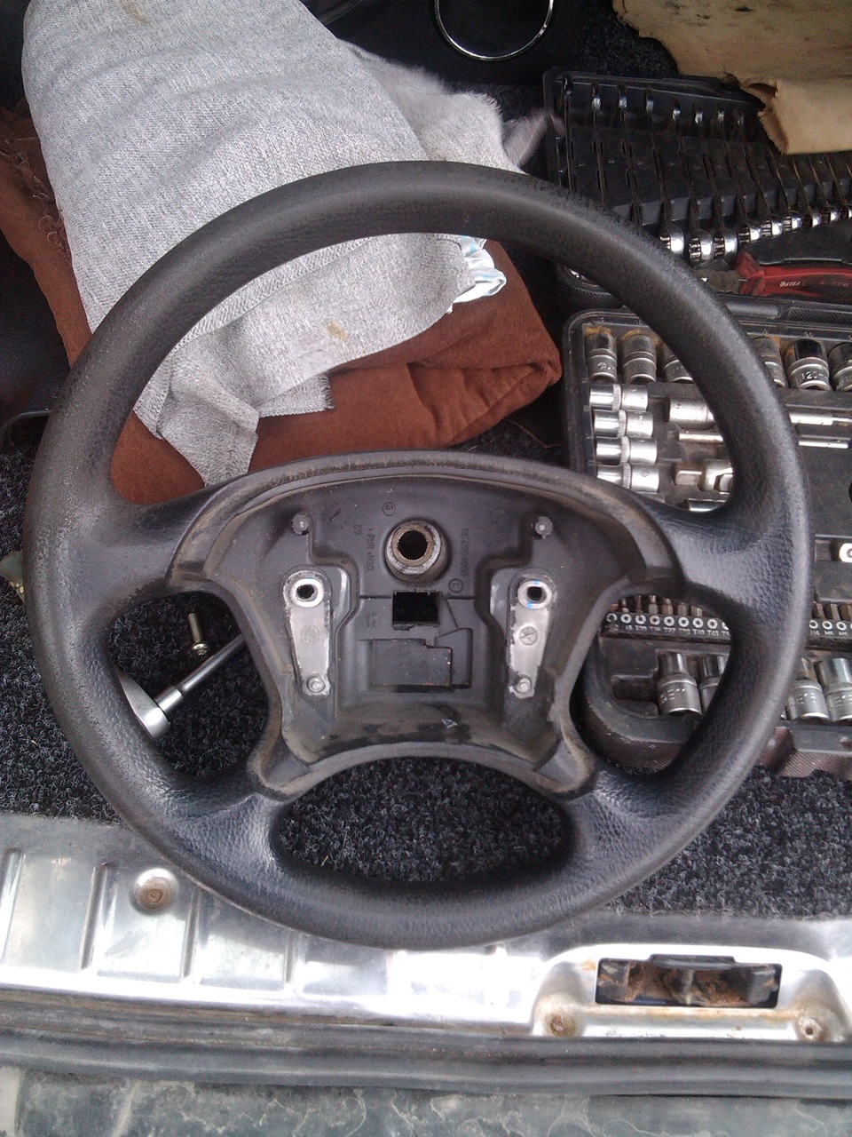 Новый руль и чехол кулисы — Peugeot 406 Break, 2 л, 1999 года ...
