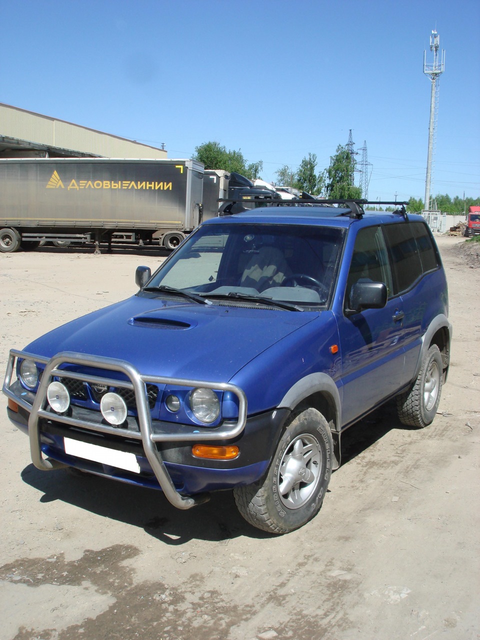 Вот такие мы сегодня :) — Nissan Terrano II, 2,4 л, 1996 года ...