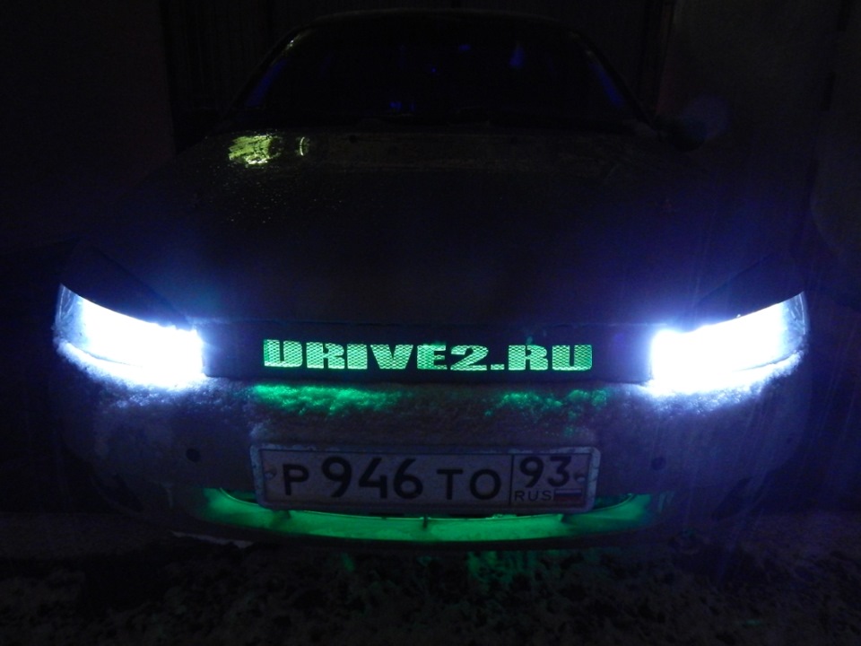 Решетка радиатора на Калину с надписью DRIVE2.RU — Lada Калина седан, 1 ...