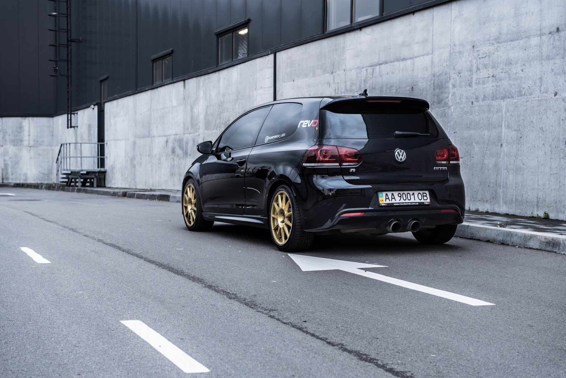 Golf 6 r Black