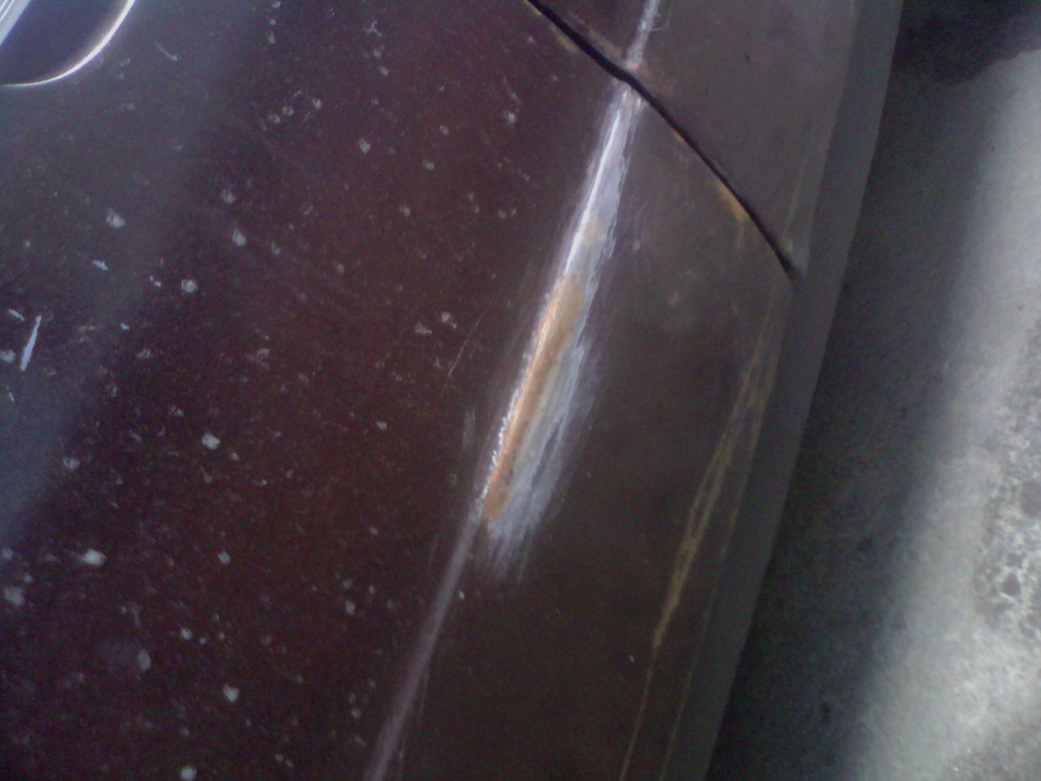 Решил покрасить крыло. Сильно не судите первый раз)) — Lada 2106, 1,6 л ...