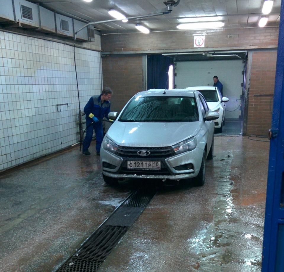 Мойка раз — Lada Vesta (1G)