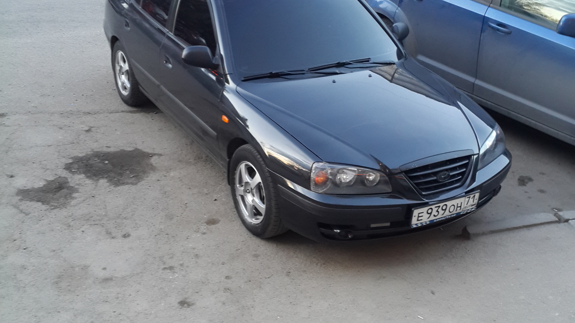 Hyundai Elantra (3G) 1.6 бензиновый 2009 | Black metallic 96 на DRIVE2