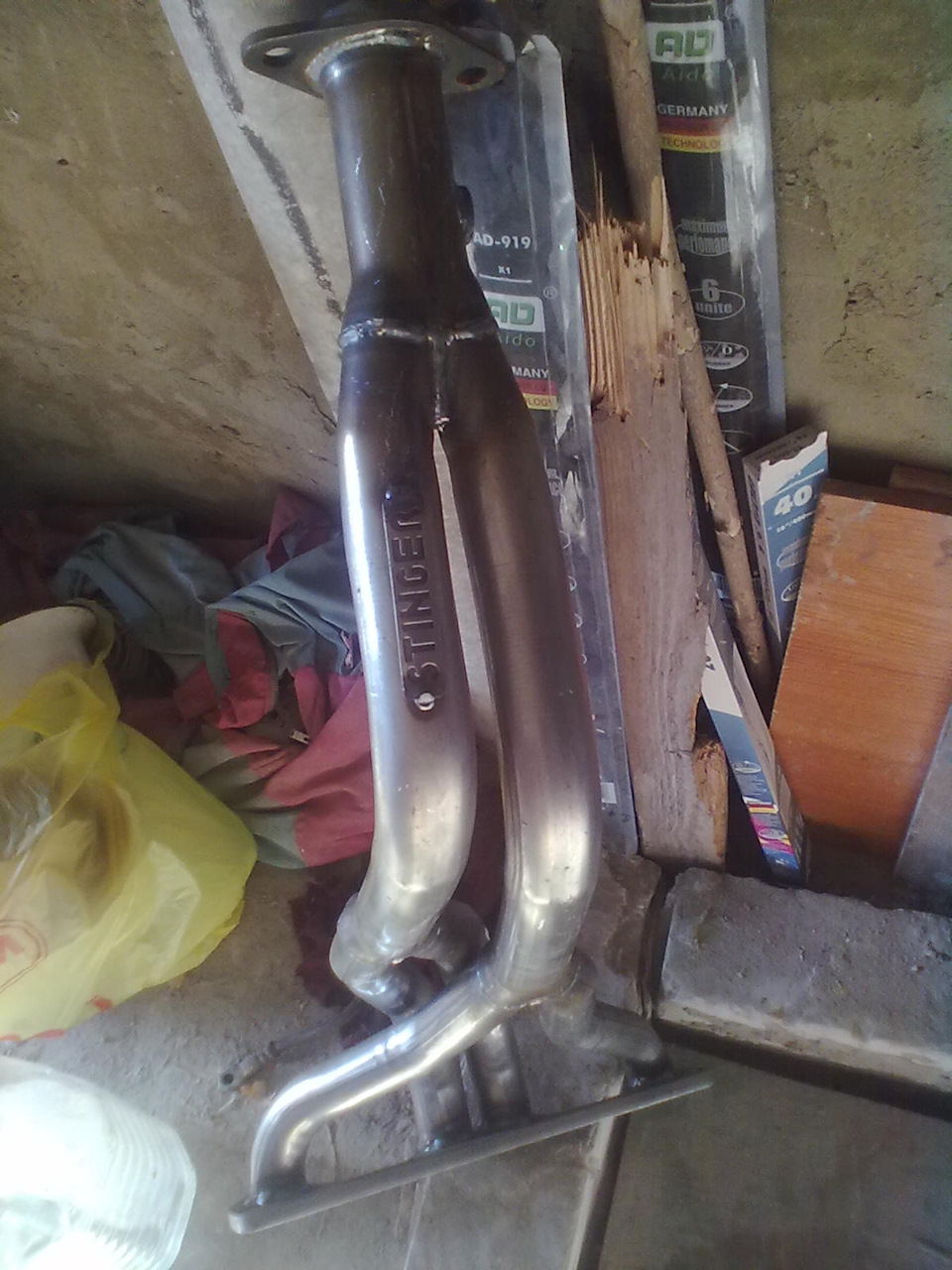 Назовём это "ТЮНИНГ" ))) (переход на инжекторную систему питания ...