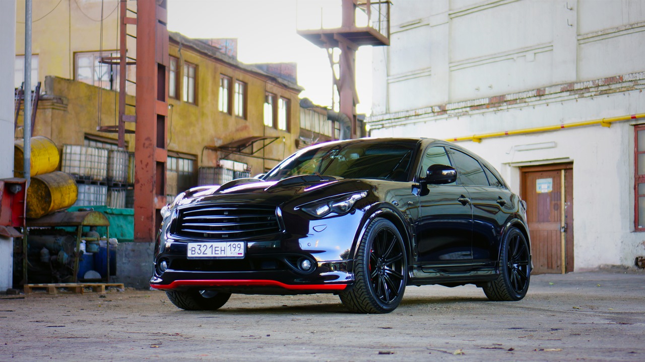 Infiniti fx37 РІ РїР»РµРЅРєРµ