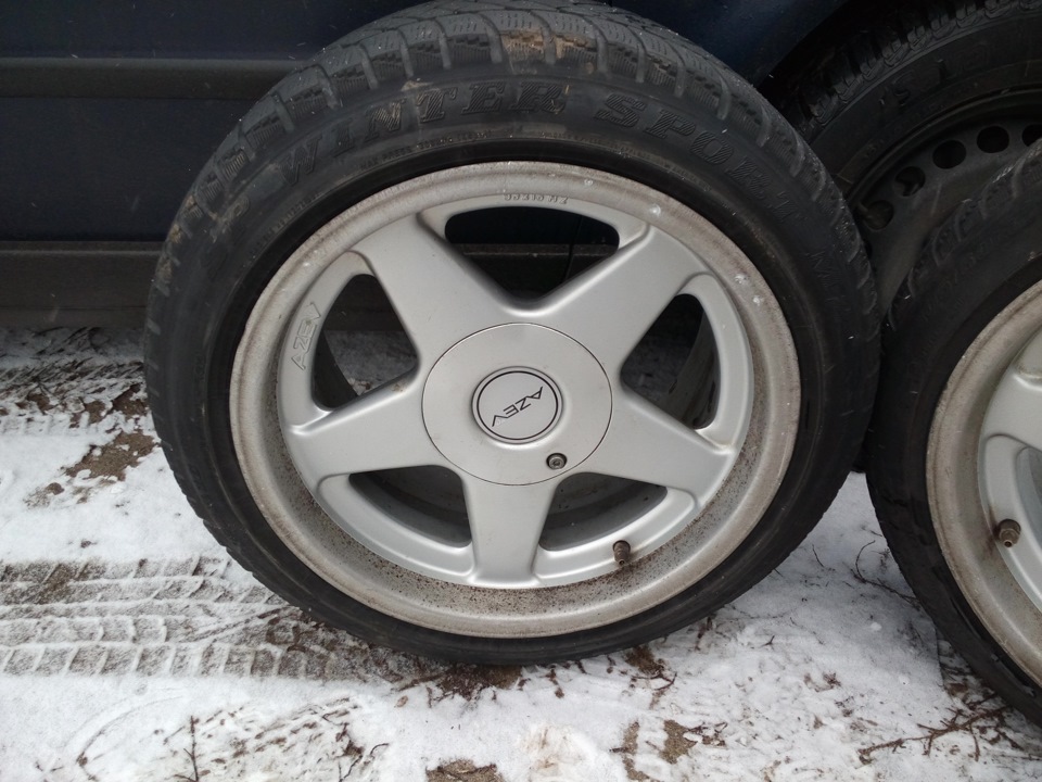 AZEV A R16 4x108 9J ET15 — Volkswagen Passat Variant (B5), 1,9 л, 2004 ...