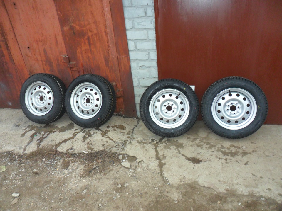 Зимние колеса R14 — Lada 2106, 1,3 л, 1988 года | колёсные диски | DRIVE2
