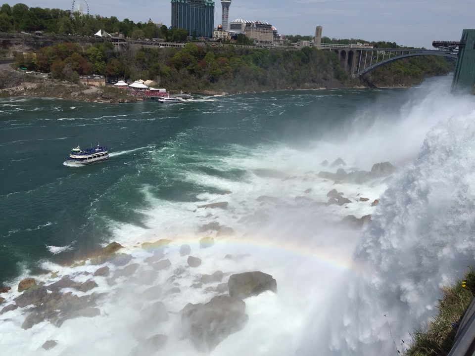 Rainbow Bridge or on foot in America