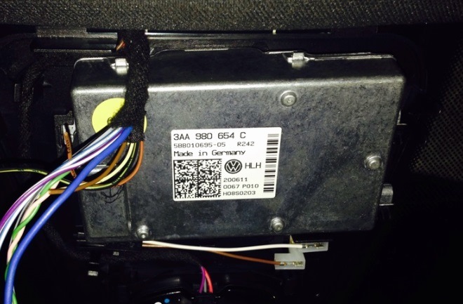 Камера версия С — Volkswagen Passat B6