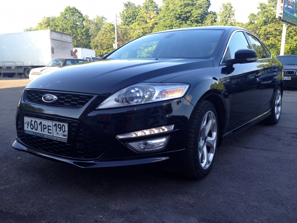 Ford Mondeo 4 Рестайлинг черный