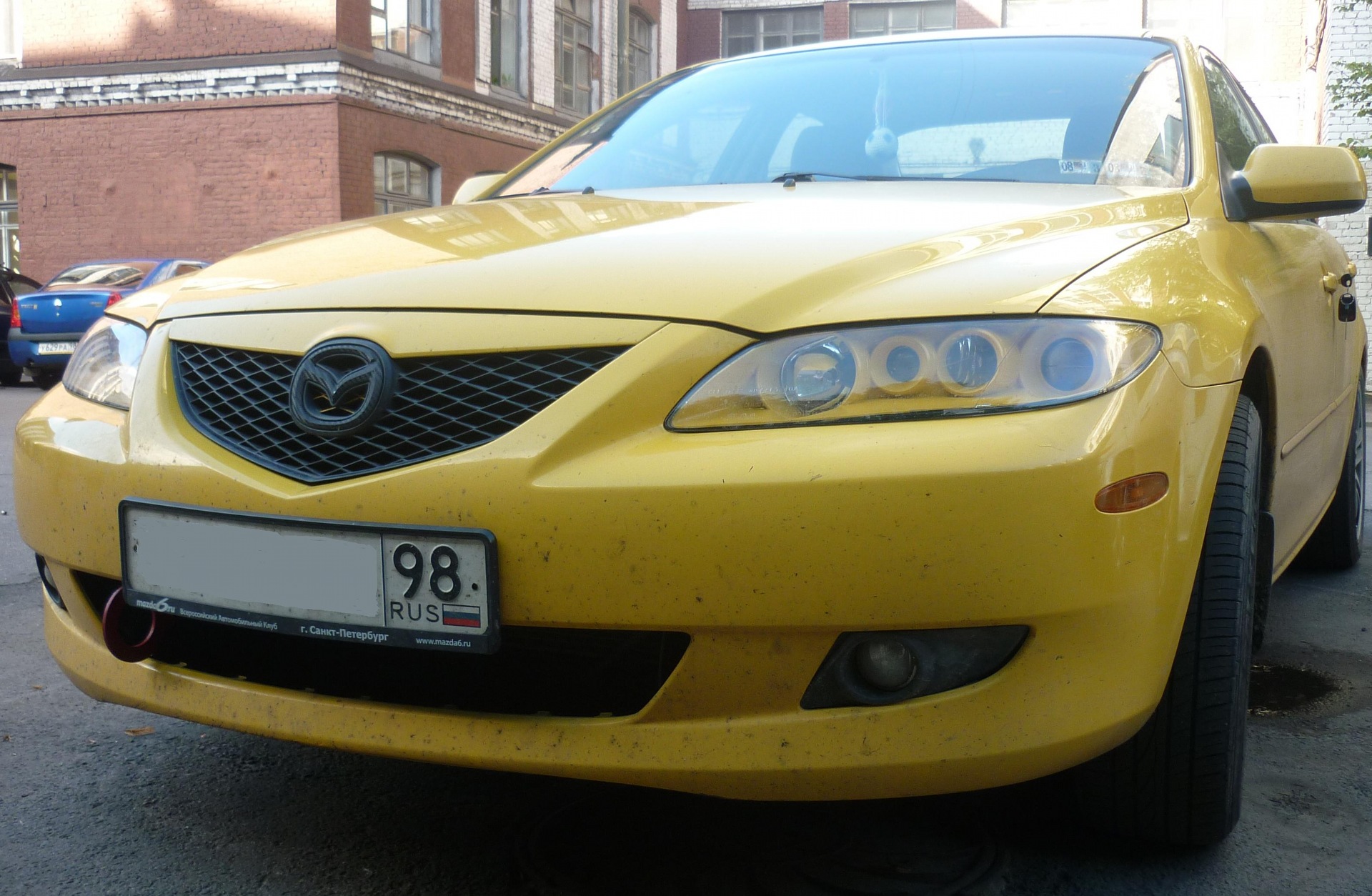 Буксировочный крюк — Mazda 6 (1G) GG, 2,3 л, 2003 года | тюнинг | DRIVE2