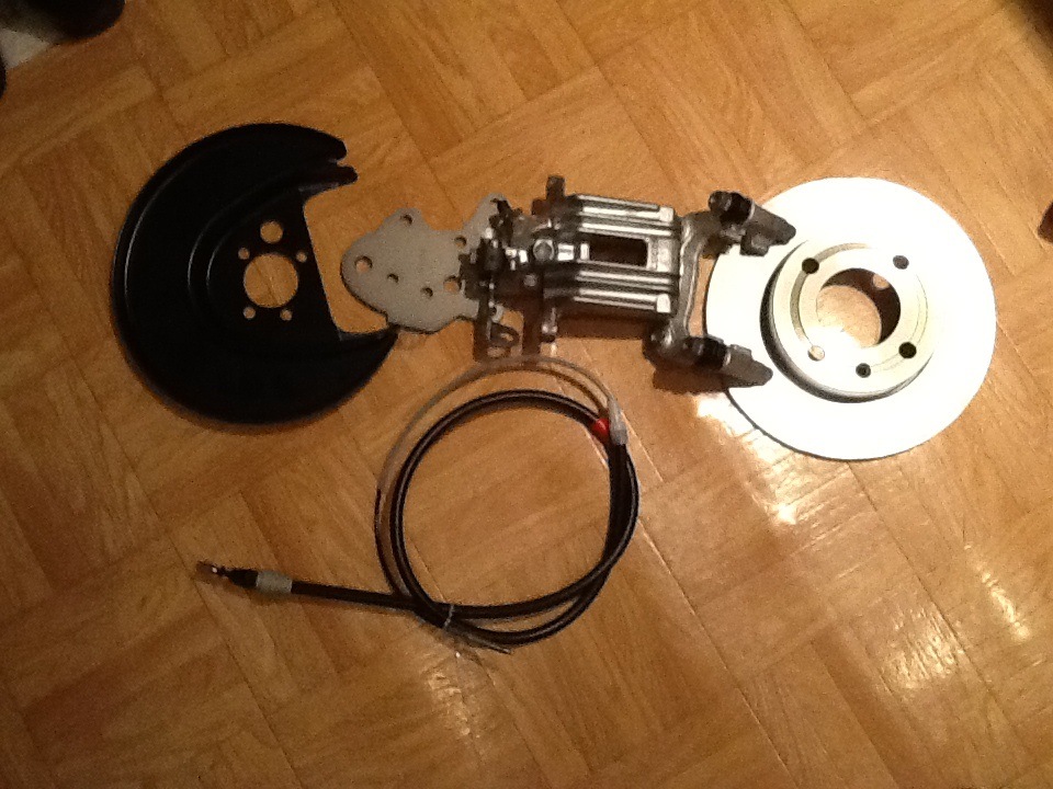 New rear brakes by lupo gti — Volkswagen Lupo, 1,8 л, 2002 года запчасти DRIVE2