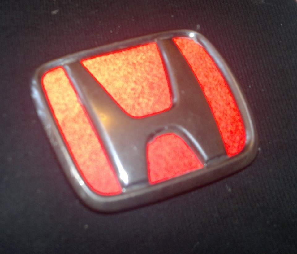 Тюнинг заднего значка♂ — Honda Civic Hatchback (5G), 2,2 л, 1995 года