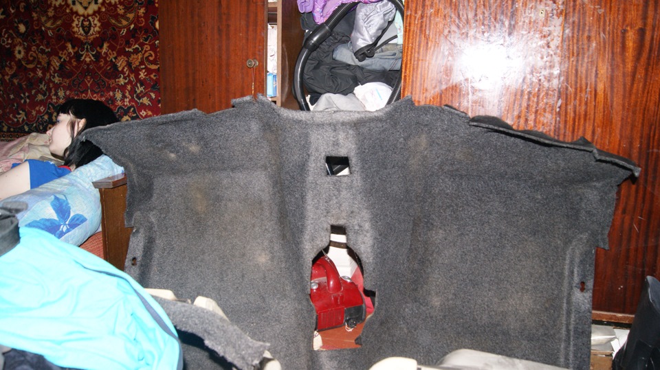 Ковролин для волги или появление газона )) — ГАЗ 2410, 4 л, 1991 года ...