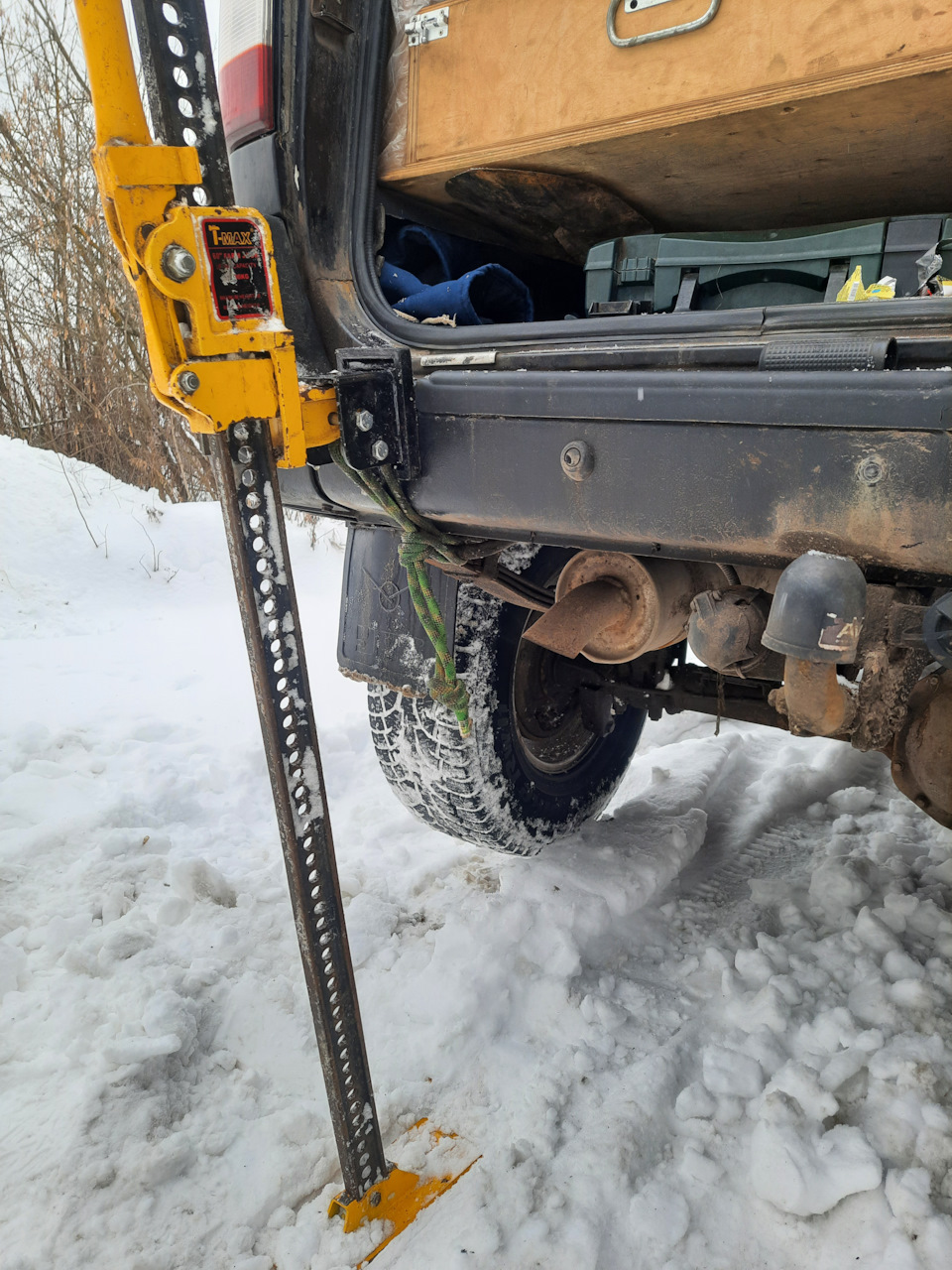 Как поднять Патриот за задние проушины — УАЗ Patriot, 2,7 л, 2012 года ...