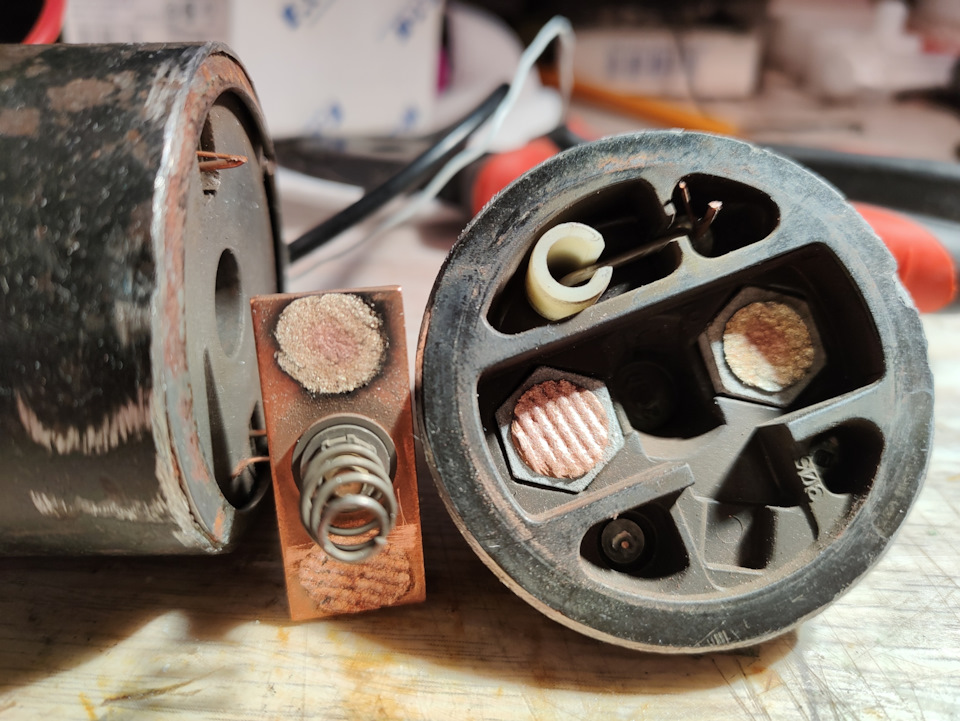 Поломка стартера, а именно втягивающего реле — Volkswagen Passat B4, 2 ...