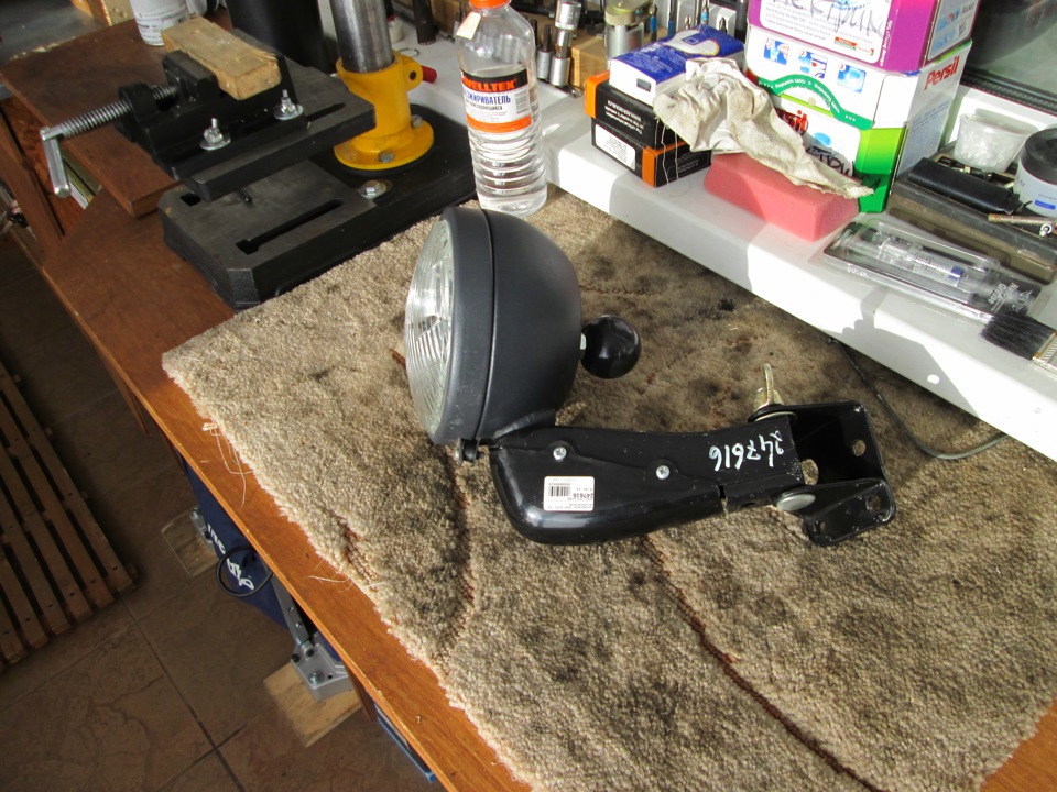 Отец, сын и два УАЗа. Часть 44. Фара-искатель и разведка в поле. — УАЗ ...