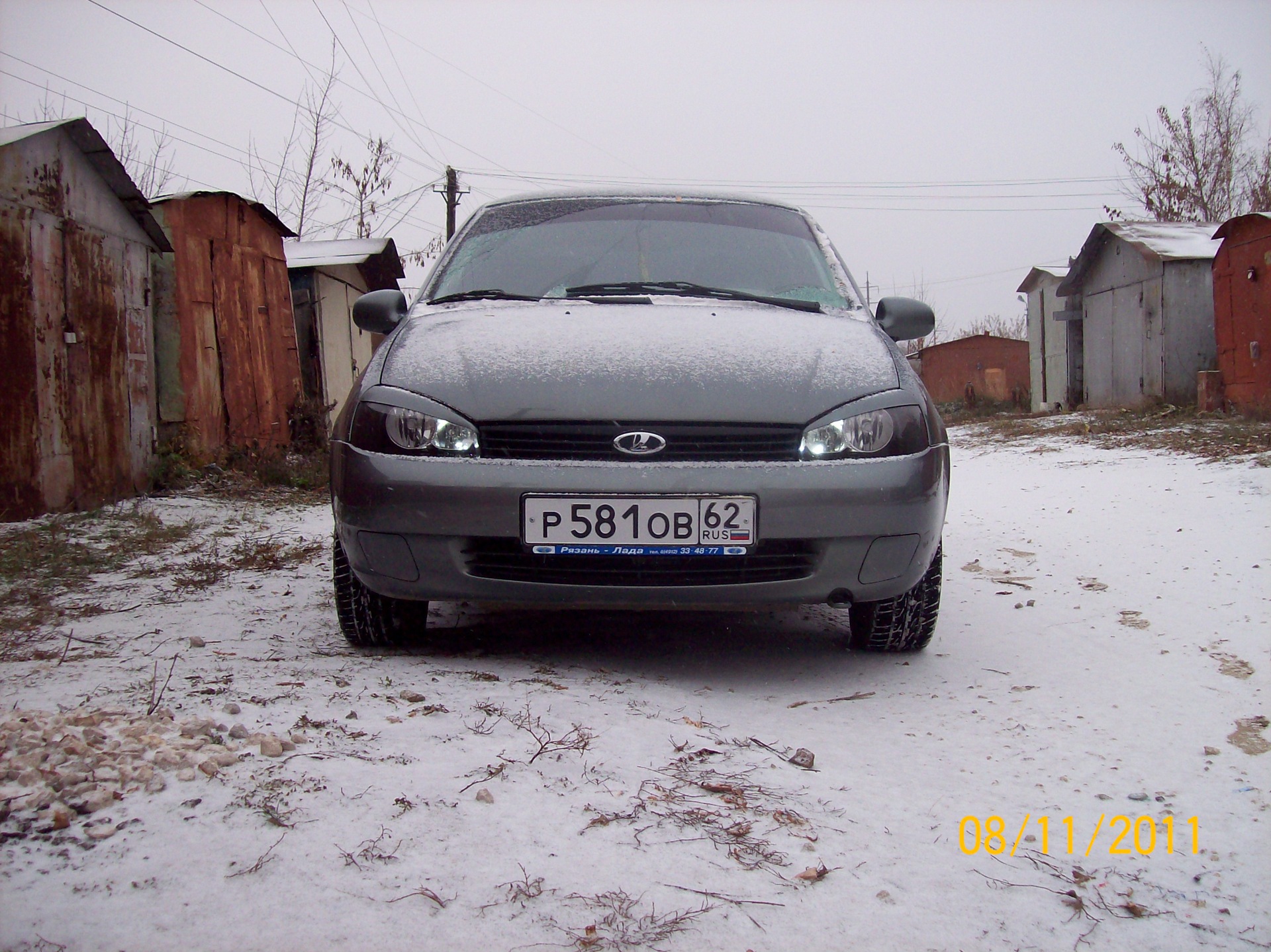 Сменил тапки на валенки — Lada Калина седан, 1,4 л, 2009 года | другое |  DRIVE2