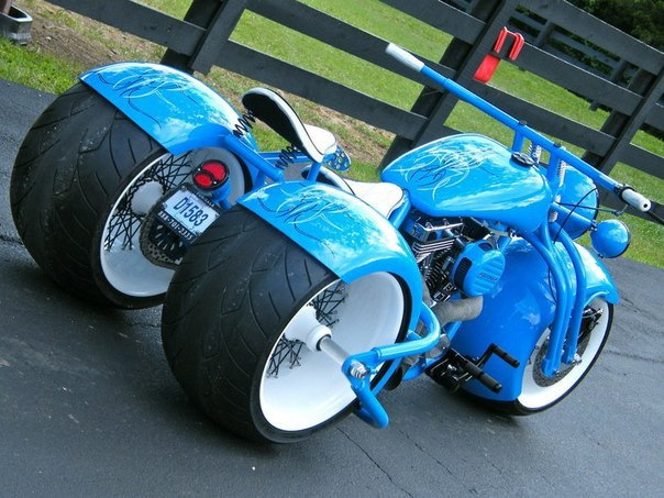 V8 5700cc Trike Motorcycle