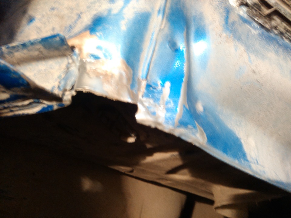 Правка опы + Клиренс — Renault Logan (1G), 1,6 л, 2007 года | кузовной ...