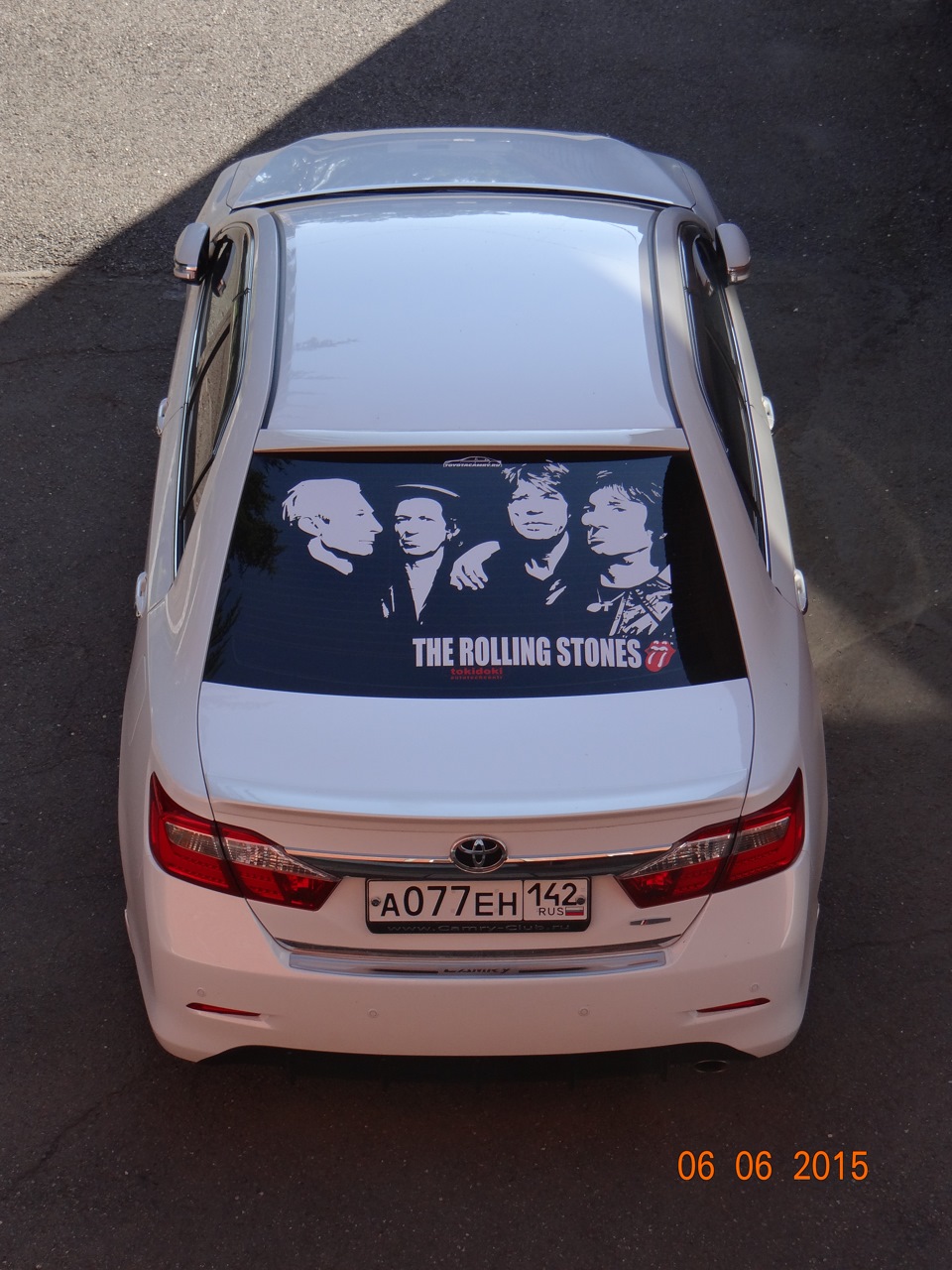 13. Vinil The Rolling Stones. Часть 1 — Toyota Camry (XV50), 2,5 л, 2014  года | другое | DRIVE2