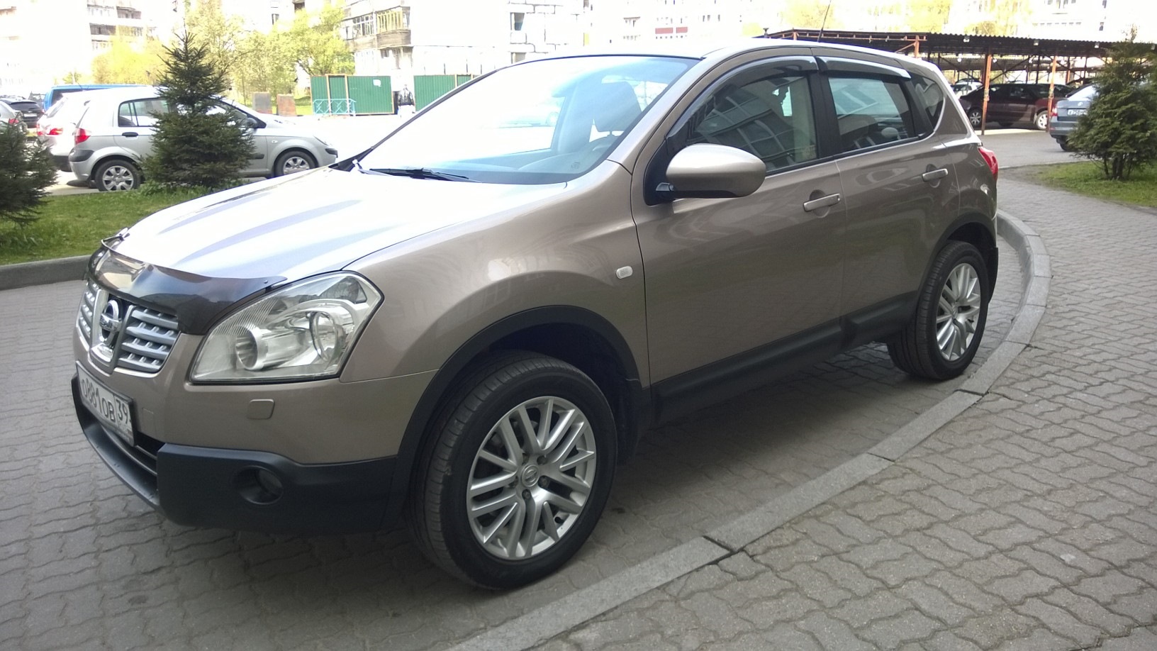 #02 — Летние тапки R17 — Nissan Qashqai (1G), 2 л, 2008 года | своими ...