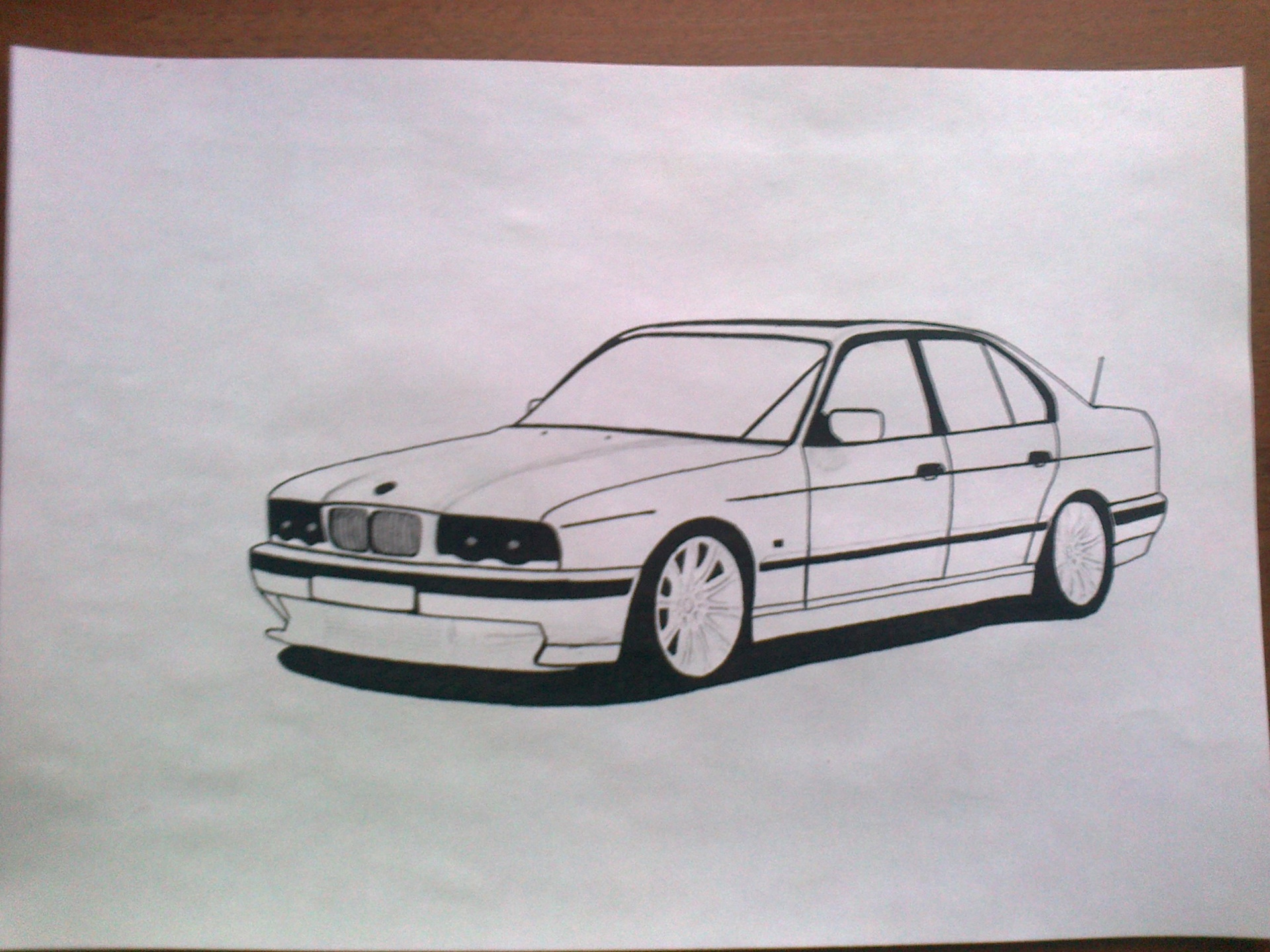 Рисунок BMW e34 Drive