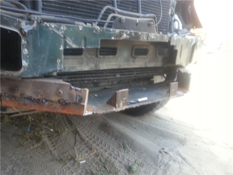 Лебедка в штатный бампер — Jeep Grand Cherokee (WJ), 3,1 л, 2001 года ...