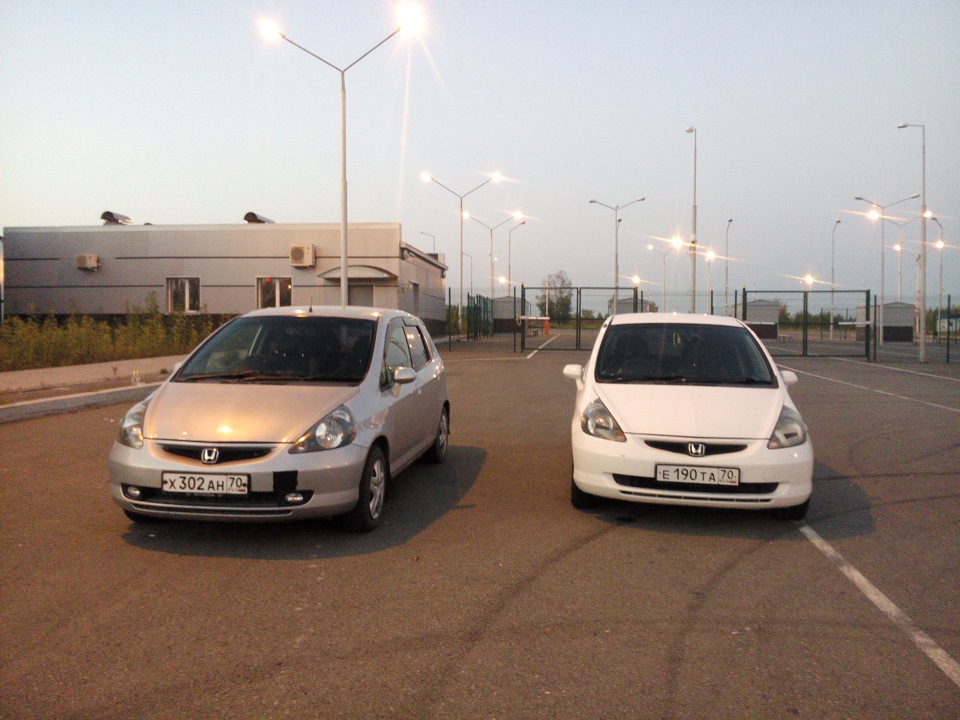 Встреча фитоводов Томск. Обновление-2! — Honda Fit (1G), 1,5 л, 2002 ...