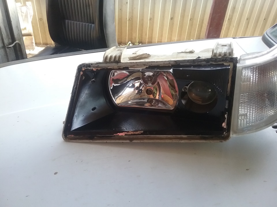 #6 Пробуем восстановить отражатель фар — LADA Гранта, 1,6 л., 2015 года ...