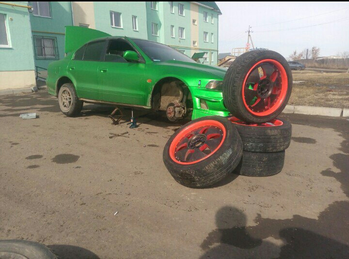 Поготовка к сезону встал на рельсы R18 — Mitsubishi Galant (8G), 1,8 л ...