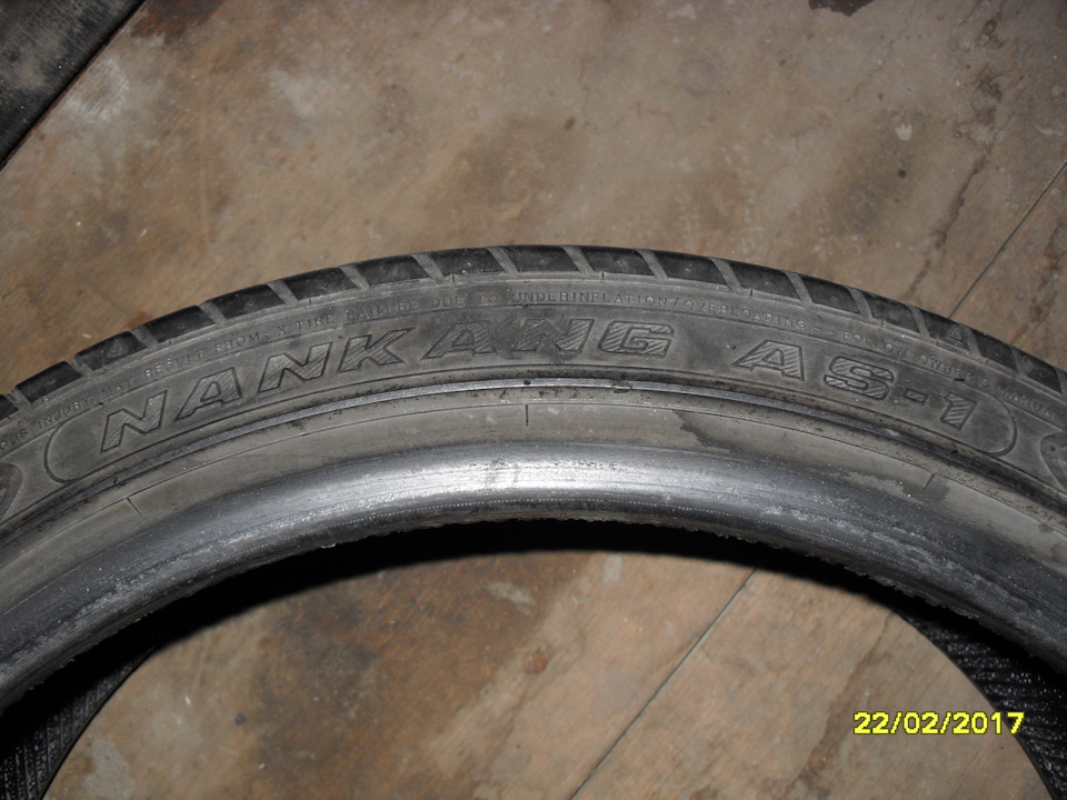 Изолента на лето Nankang AS-1 165/45 R17 — Volkswagen Passat B3, 1,8 л ...