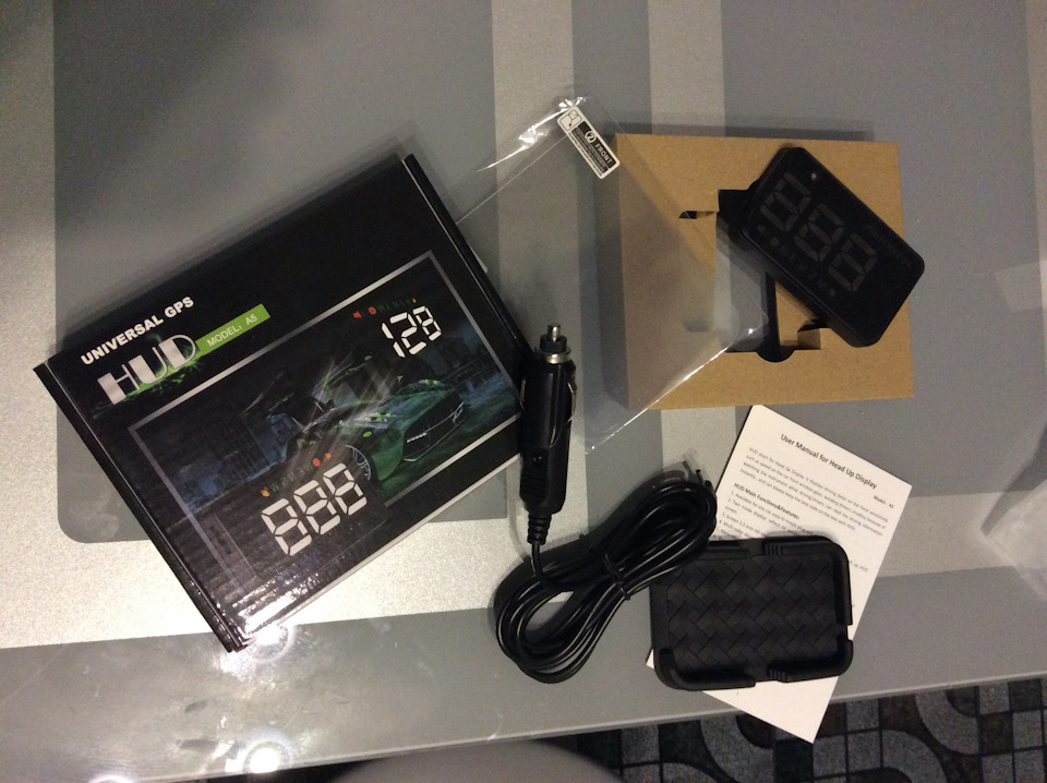 HUD — Проекция скорости на лобовое стекло — BMW 5 series (E39), 2 л ...