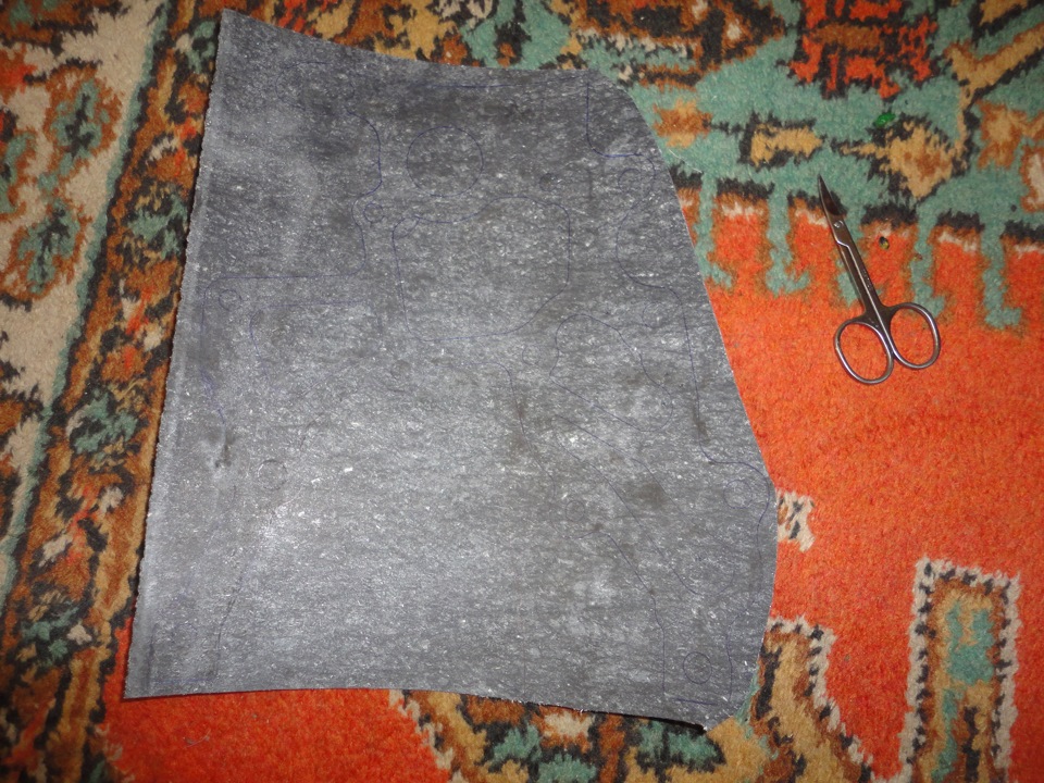 Изготовление прокладок — Toyota Mark II (70), 2 л, 1985 года | своими ...