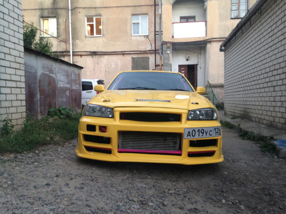 Внешний вид имеет! — Nissan Skyline (R34), 3 л, 2000 года | стайлинг ...