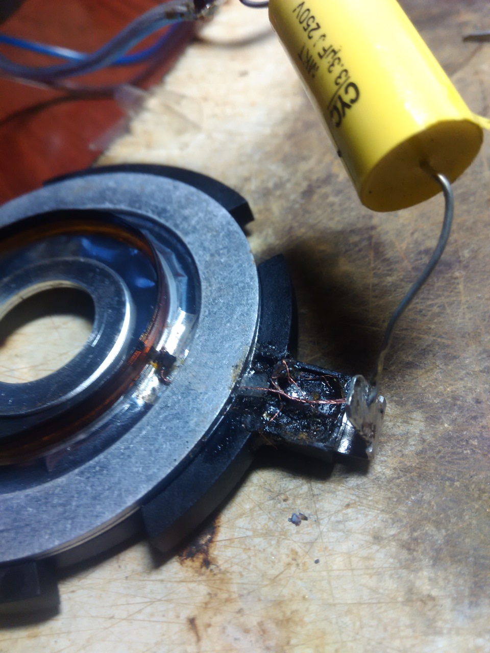 HARD ремонт рупора Lanzar — Lada Приора седан, 1,6 л, 2008 года ...