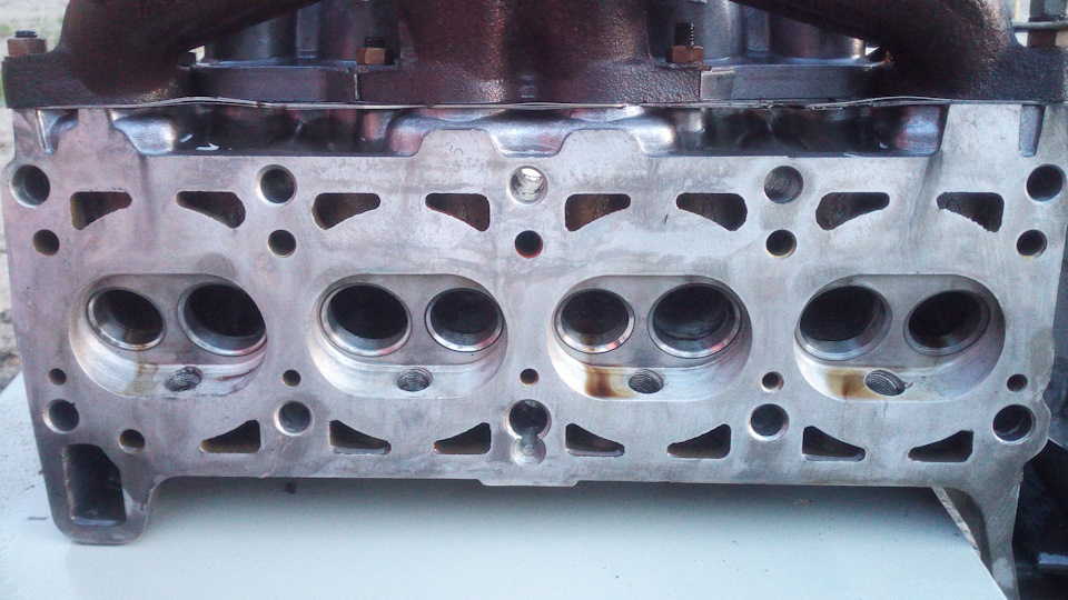 отмылась головка, смывал водой из распылителя. — Lada 210740