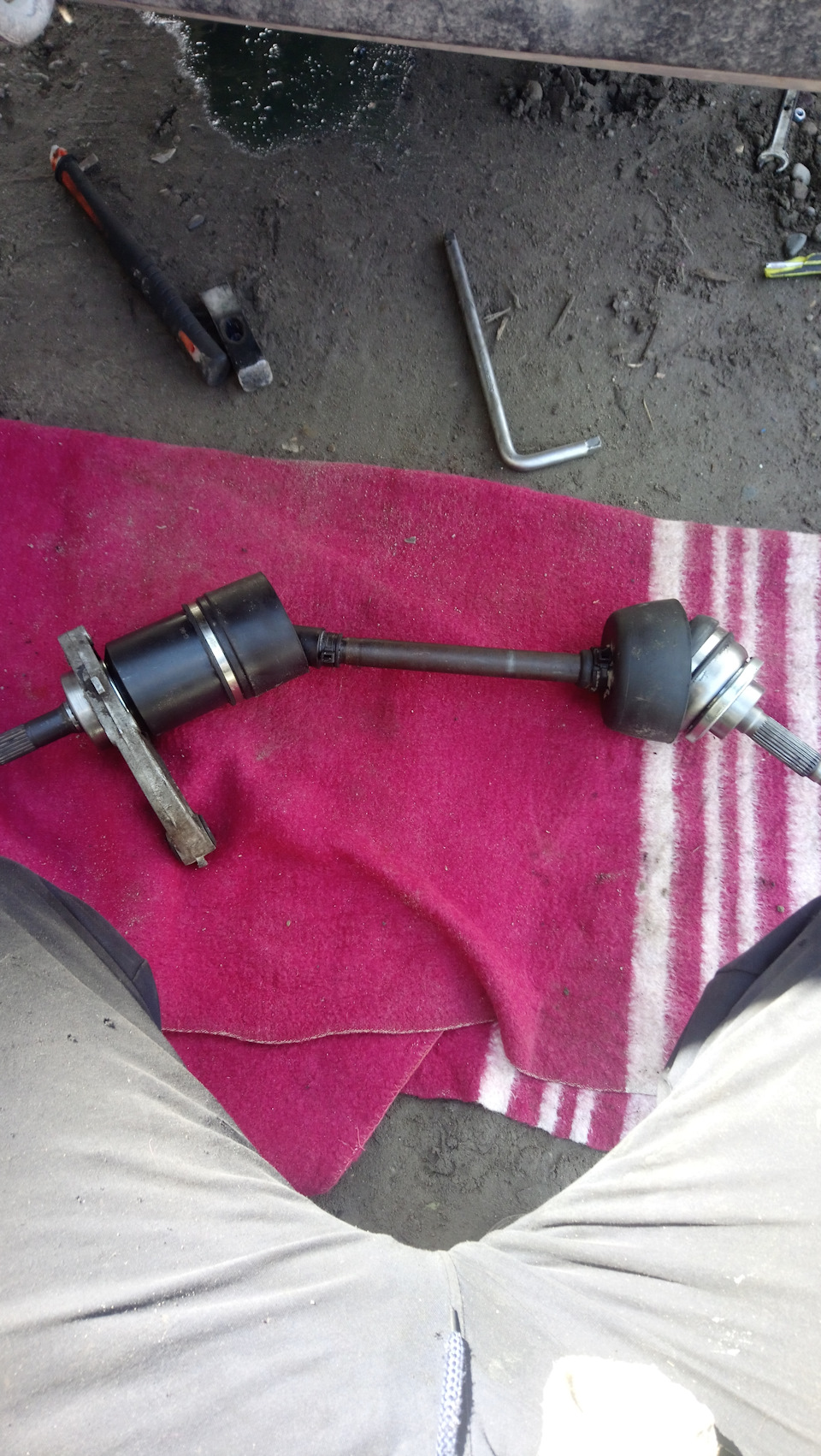 Замена шруса на ниве пеленга. — Lada 4x4 3D, 1,6 л, 1982 года | своими ...