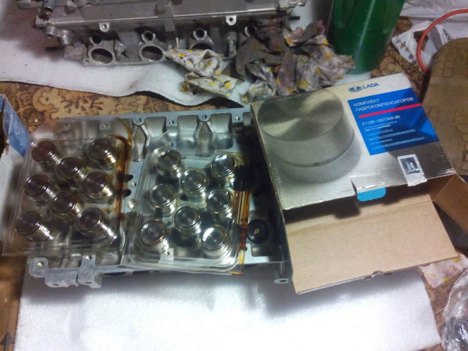 сборка ГБЦ 16V — Lada 21070, 1,6 л, 1997 года | тюнинг | DRIVE2