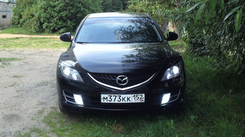 Не горят габариты mazda 6 gh