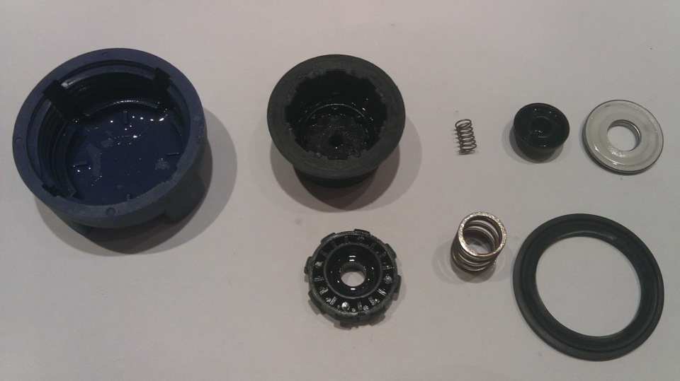 доработка крышки расширительного бачка SWAG — Chevrolet Niva, 1,7 л ...