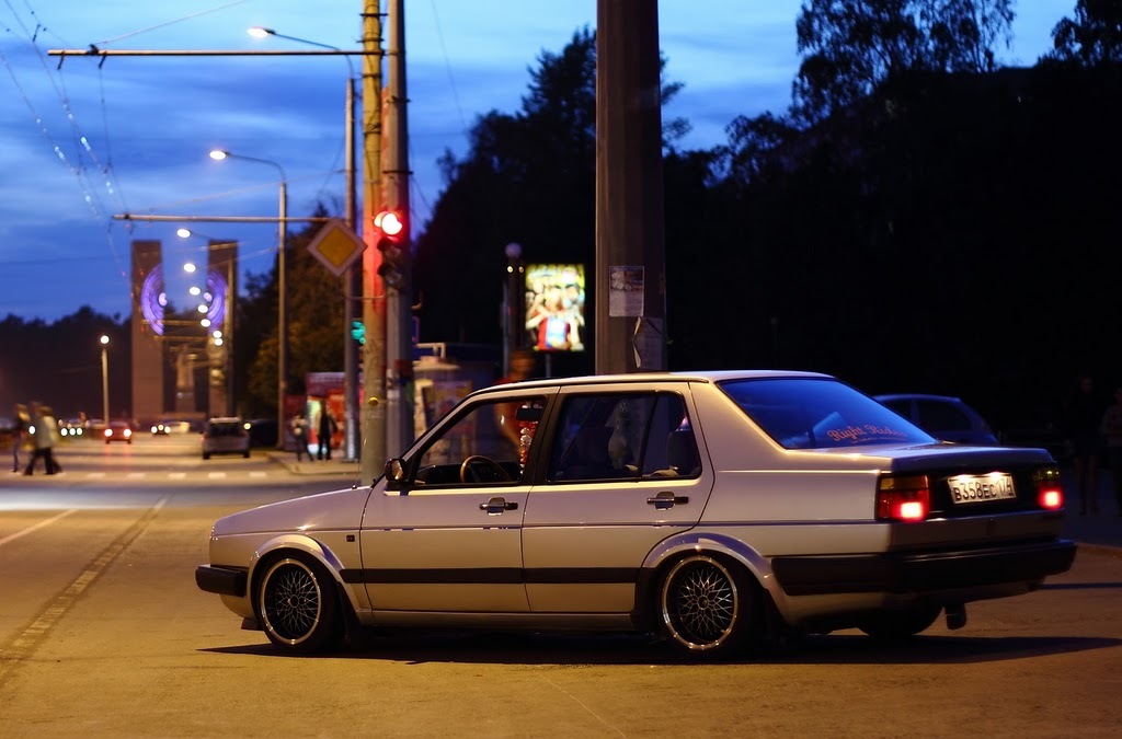 Занижение volkswagen golf 2