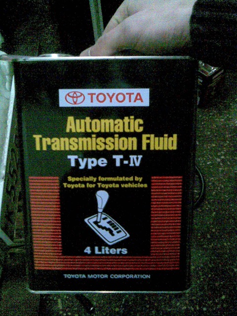 oil change - Toyota Probox 15 l 2004