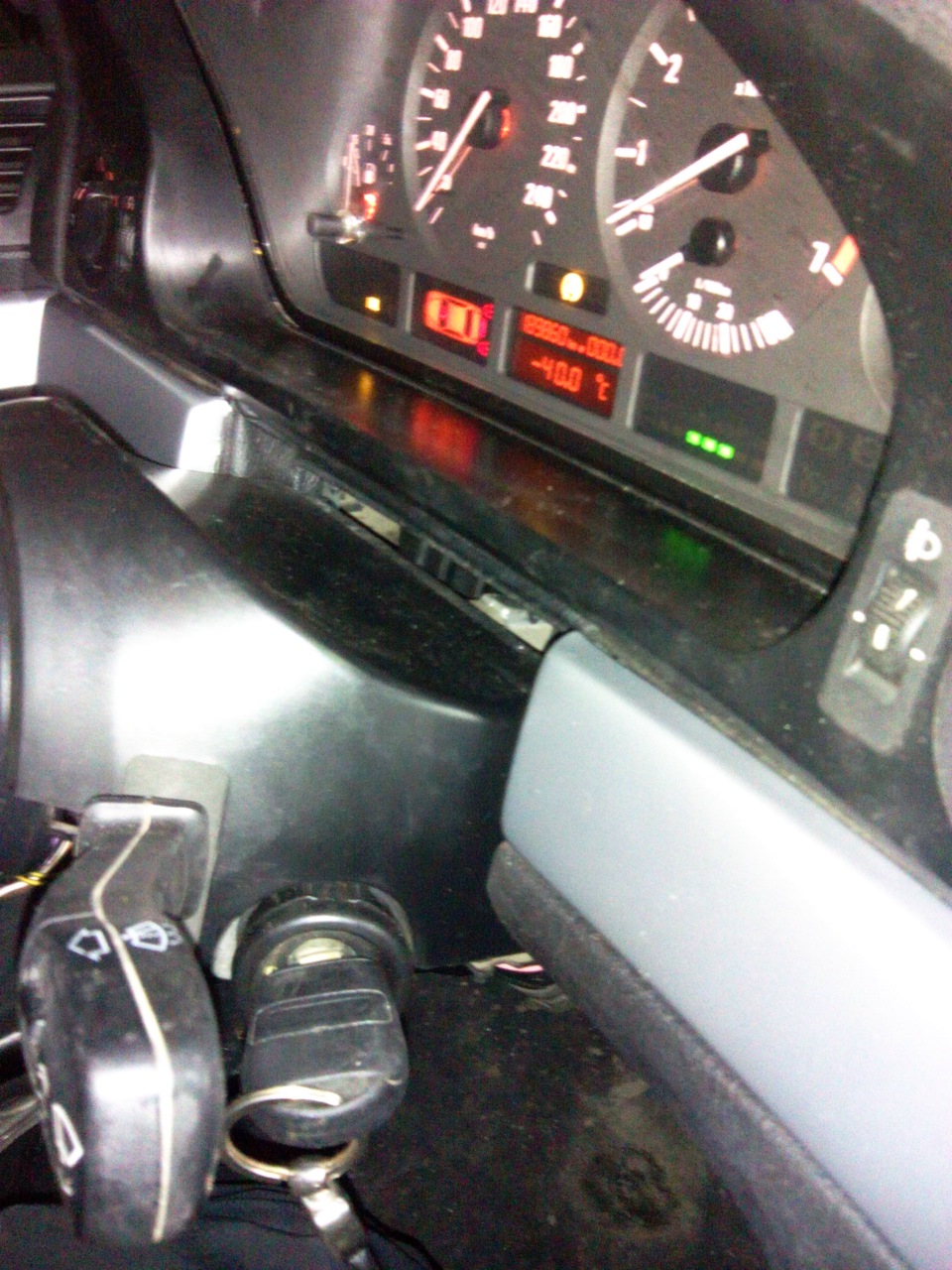 замок зажигания — BMW 5 series (E39), 2,5 л, 1995 года | своими руками ...