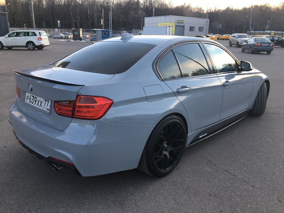 BMW f30 серая