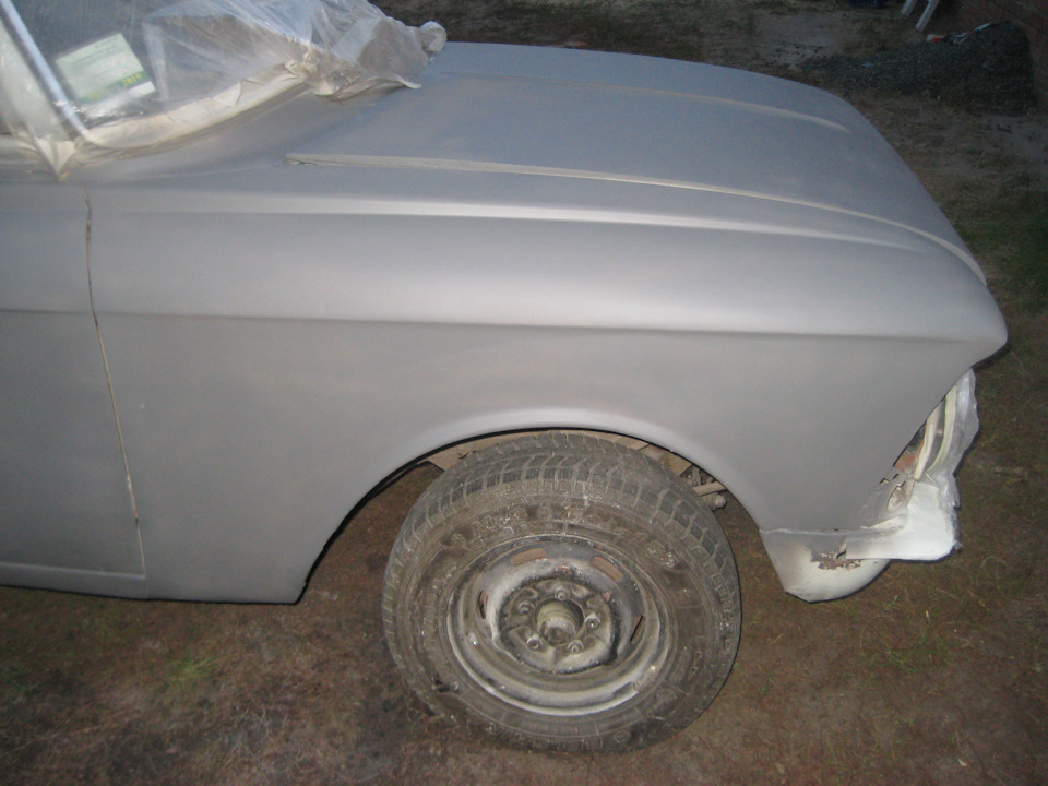 Грунтование кузова. — ИЖ Москвич 412, 1,5 л, 1973 года | стайлинг | DRIVE2