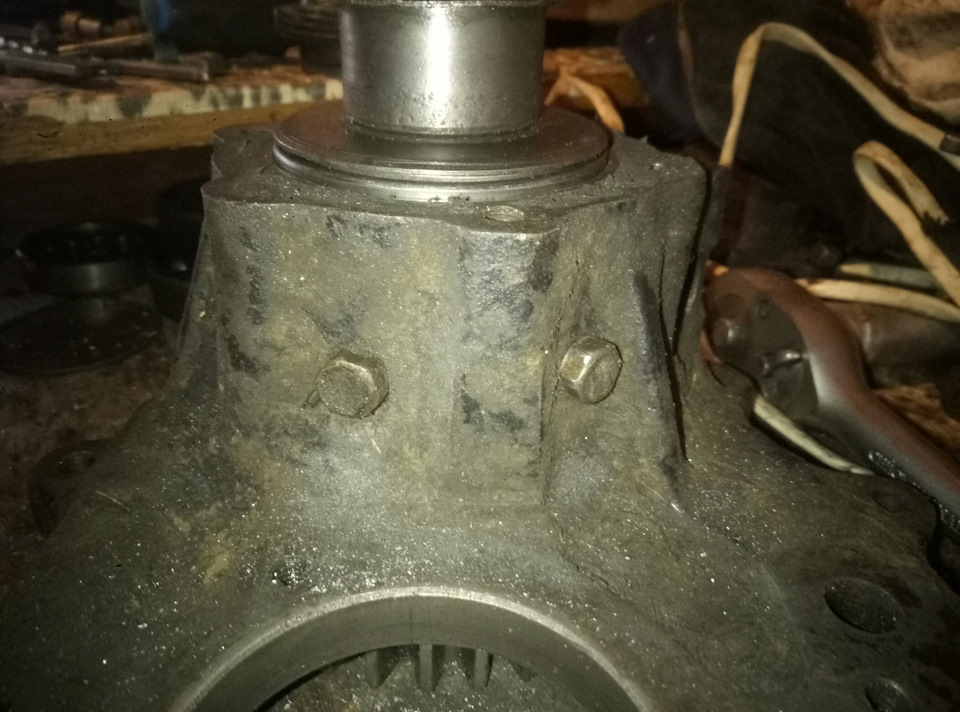 Конические подшипники на раздатку часть 2 — УАЗ 39094, 2,9 л, 2008 года ...