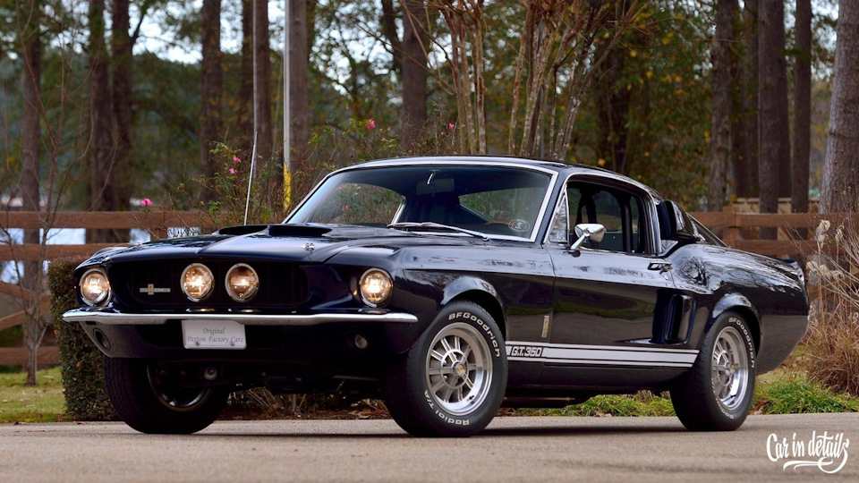 1967 Ford Mustang Shelby GT350 Supercharged - история культового спортивного автомобиля с силовым наддувом 1967 Ford Mustang Shelby GT350 Supercharged
