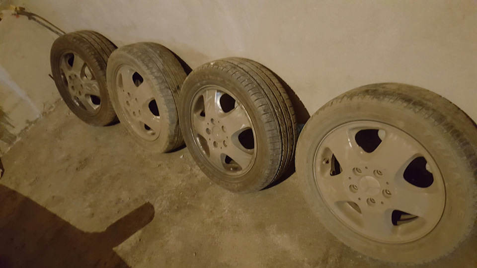 Диски — Mercedes-Benz A-Class (W168), 1,4 л, 1999 года | колёсные диски ...