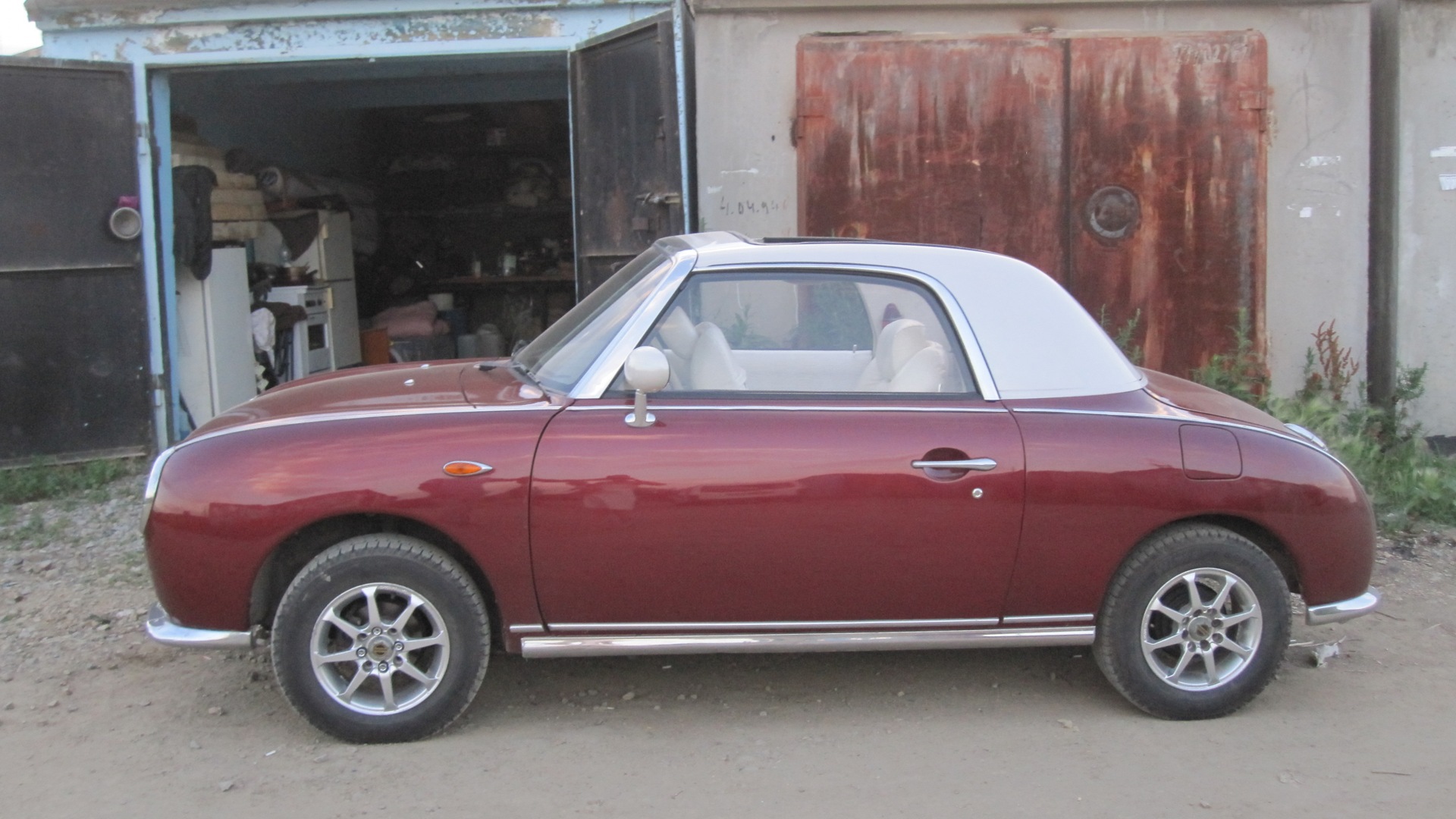 Nissan Figaro 1.0 бензиновый 1991 | - Моя вишенка на DRIVE2